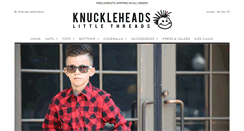 Desktop Screenshot of knuckleheadsclothing.com